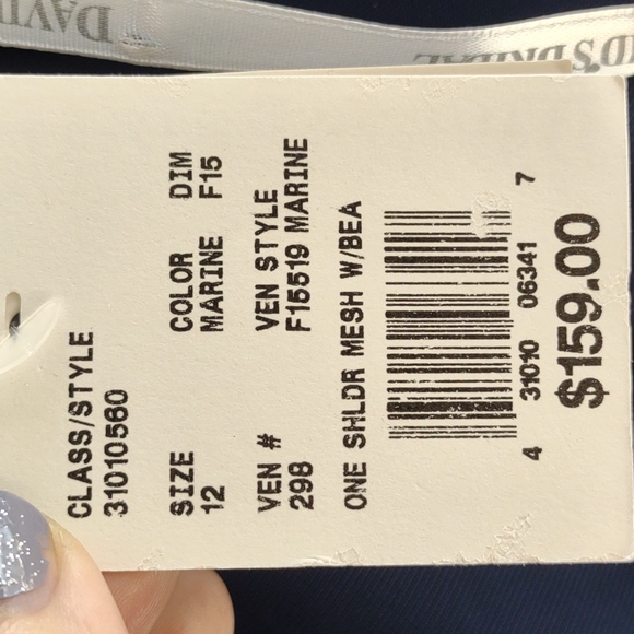 David's Bridal Bridesmaid Dress - Picture 6 of 6